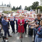 30.08.2019 Kielce. Poseł PiS i wiceminister sportu i turystyki Anna Krupka zainaugurowała kampanię wyborczą / Jarosław Kubalski / Radio Kielce