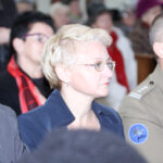 15.11.2015 Kielce. Kościół garnizonowy. 4 Festiwal Piosenki Wojskowej "Żołnierska nuta". Beata Oczkowicz / Stanisław Blinstrub / Radio Kielce