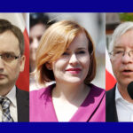 Na zdjęciu: Zbigniew Ziobro - minister sprawiedliwości, Anna Krupka - wiceminister sportu i turystyki, Krzysztof Lipiec - lider świętokrzyskiego PiS / Radio Kielce