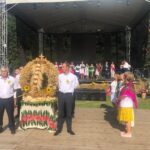 Dożynki powiatowe w Koprzywnicy / Grażyna Szlęzak-Wojcik / Radio Kielce