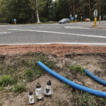 Skrzyżowanie dróg krajowych 42 i 74 / Magda Galas-Klusek / Radio Kielce