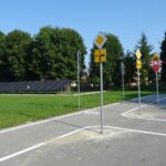 Miasteczko drogowe przy SP im. Antoniego Hedy "Szarego" / Emilia Sitarska / Radio Kielce