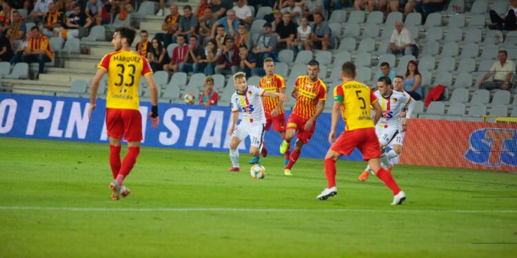 Korona Kielce - Jagiellonia / Wiktor Taszłow / Radio Kielce