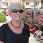 Łopuszno. Letni Raport Dnia. Irena Marcisz - wójt gminy Łopuszno / Krzysztof Bujnowicz / Radio Kielce