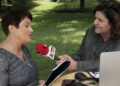 Monika Słowik - pełniąca obowiązki dyrektora stadniny w Michałowie w rozmowie z red. Ewą Okońską / Krzysztof Bujnowicz / Radio Kielce
