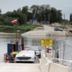 Nowy Korczyn. Budowa mostu na Wiśle / Krzysztof Bujnowicz / Radio Kielce