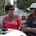 Letni Raport Dnia. Barbara Wołczyk - zastępca wójta gminy Górno i Ewa Okońska - Radio Kielce / Krzysztof Bujnowicz / Radio Kielce