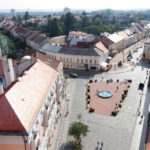 Jičin. Wieża Vadicka. Widok na Rynek / Stanisław Blinstrub / Radio Kielce