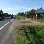 Miłków. Miejsce, w którym doszło do tragicznego wypadku na drodze krajowej / Emilia Sitarska / Radio Kielce