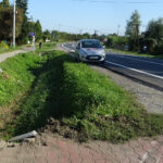 Miłków. Miejsce, w którym doszło do tragicznego wypadku na drodze krajowej / Emilia Sitarska / Radio Kielce
