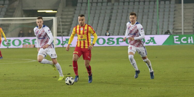 Mecz Korona Kielce - Górnik Zabrze / Marzena Mąkosa / Radio Kielce