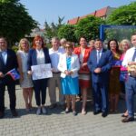 27.08.2019. Opatów. PiS-bus z wizytą / Emilia Sitarska / Radio Kielce