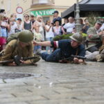 Kielce. Barykady na ulicy Sienkiewicza / Wiktor Taszłow / Radio Kielce