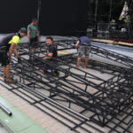 Kadzielnia. Przygotowania do Festiwalu Muzyki Tanecznej (07.08.2019) / Wiktor Taszłow / Radio Kielce