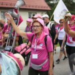 Pielgrzymi dotarli do Kielc / Wiktor Taszłow / Radio Kielce