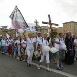 Pielgrzymi dotarli do Kielc / Wiktor Taszłow / Radio Kielce