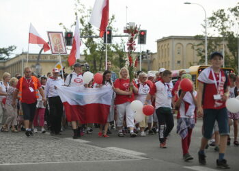 Pielgrzymi dotarli do Kielc / Wiktor Taszłow / Radio Kielce