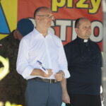 „Zostań Żołnierzem Rzeczypospolitej” - piknik, promujący polskie wojsko. Na pierwszym planie: Piotr Wawrzyk - wiceminister spraw zagranicznych / Wiktor Taszłow / Radio Kielce