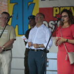 „Zostań Żołnierzem Rzeczypospolitej” - piknik, promujący polskie wojsko. Przemawia Agata Wojtyszek - wojewoda świętokrzyski / Wiktor Taszłow / Radio Kielce