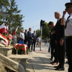 Kadrówka dotarła do Kielc. Bogdan Wenta - prezydent Kielc (w środku) / Wiktor Taszłow / Radio Kielce