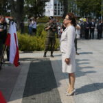 Kadrówka dotarła do Kielc. Agata Wojtyszek - wojewoda świętokrzyski / Wiktor Taszłow / Radio Kielce