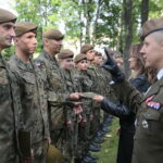 Obchody Święta Wojska Polskiego 10. Świętokrzyskiej Brygady Obrony Terytorialnej. Na zdjęciu: Agata Wojtyszek - wojewoda świętokrzyski / Wiktor Taszłow / Radio Kielce
