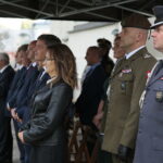 Obchody Święta Wojska Polskiego 10. Świętokrzyskiej Brygady Obrony Terytorialnej. Na zdjęciu: Agata Wojtyszek - wojewoda świętokrzyski / Wiktor Taszłow / Radio Kielce