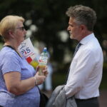 Piknik rodzinny Prawa i Sprawiedliwości. Na zdjęciu: Krzysztof Słoń - senator Rzeczypospolitej Polskiej / Wiktor Taszłow / Radio Kielce