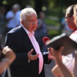 Piknik rodzinny Prawa i Sprawiedliwości. Na zdjęciu: Krzysztof Lipiec - poseł PiS / Wiktor Taszłow / Radio Kielce