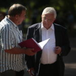 Piknik rodzinny Prawa i Sprawiedliwości. Na zdjęciu: Krzysztof Lipiec - poseł PiS / Wiktor Taszłow / Radio Kielce