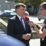 Inauguracja kampanii wyborczej PiS. Na zdjęciu: Zbigniew Ziobro - minister sprawiedliwości i prokurator generalny, prezes Solidarnej Polski / Wiktor Taszłow / Radio Kielce