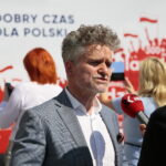 Inauguracja kampanii wyborczej PiS. Na zdjęciu : Krzysztof Słoń - senator PiS / Wiktor Taszłow / Radio Kielce