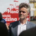 Inauguracja kampanii wyborczej PiS. Na zdjęciu: Krzysztof Słoń - senator PiS / Wiktor Taszłow / Radio Kielce