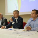 Wybory zarządu Regionalnej Organizacji Turystycznej. Na zdjęciu od lewej: Andrzej Czuba, Piotr Dwurnik, Piotr Siepioło / Wiktor Taszłow / Radio Kielce