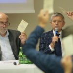 Wybory zarządu Regionalnej Organizacji Turystycznej. Na zdjęciu od lewej: Andrzej Czuba, Piotr Dwurnik / Wiktor Taszłow / Radio Kielce