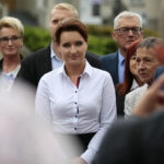 Inauguracja kampanii wyborczej Koalicji Obywatelskiej. Na zdjęciu (na pierwszym planie): Marzena Okła-Drewnowicz – poseł / Wiktor Taszłow / Radio Kielce