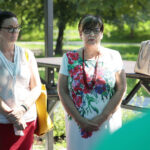 Strefa relaksu w Dolinie Silnicy. Na zdjęciu: Danuta Papaj - zastępca prezydenta Kielc / Wiktor Taszłow / Radio Kielce