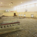 Modernizacja sali gimnastycznej WDK / Wiktor Taszłow / Radio Kielce