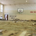 Modernizacja sali gimnastycznej WDK / Wiktor Taszłow / Radio Kielce