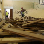 Modernizacja sali gimnastycznej WDK / Wiktor Taszłow / Radio Kielce