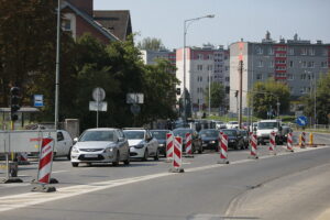 Remont skrzyżowania ulic 1 Maja i Jagiellońskiej / Wiktor Taszłow / Radio Kielce