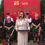Rataje. 65-lecie Koła Gospodyń Wiejskich. Na zdjęciu Agata Wojtyszek - wojewoda świętokrzyski / Anna Głąb / Radio Kielce