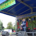 Kunów. Dożynki gminne. Na zdjęciu senator PiS Jarosław Rusiecki / Emilia Sitarska / Radio Kielce