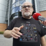 Łódź. EC1 Łódź - Miasto Kultury. Na zdjęciu: Sławomir Macias - pracownik Biura Promocji, Komunikacji Społecznej i Turystyki / Patryk Cudzik / Radio Kielce