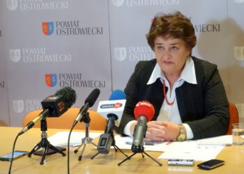 Marzena Dębniak, starosta ostrowiecki / Emilia Sitarska / Radio Kielce