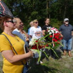 Uroczystości upamiętniające zwycięską akcję Tomasza Wójcika "Tarzana" i jego żołnierzy z 26 sierpnia 1943 roku / Emilia Sitarska / Radio Kielce