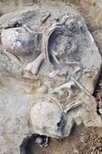 Odkrycie archeologiczne w Wilczycach / Natalia Romek
