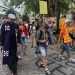 Ponad 200 pątników wyruszyło z Sandomierza w pielgrzymce na Jasną Górę / Grażyna-Szlęzak-Wójcik / Radio Kielce