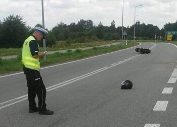 Śmiertelny wypadek na obwodnicy Osieka / KPP Staszów