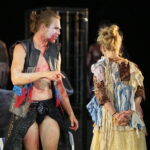 05.09.2019. Kielce. Konferencja przed spektaklem "Hańba" w Teatrze Żeromskiego / Wiktor Taszłow / Radio Kielce